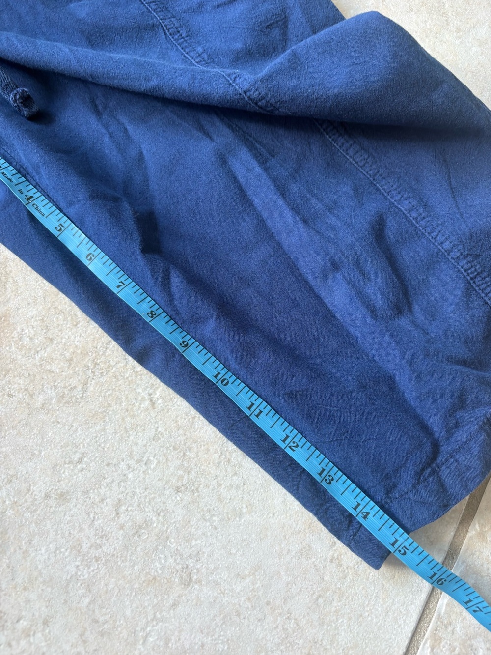 Karen Scott Navy Blue Bermuda Shorts - Picture 3 of 4